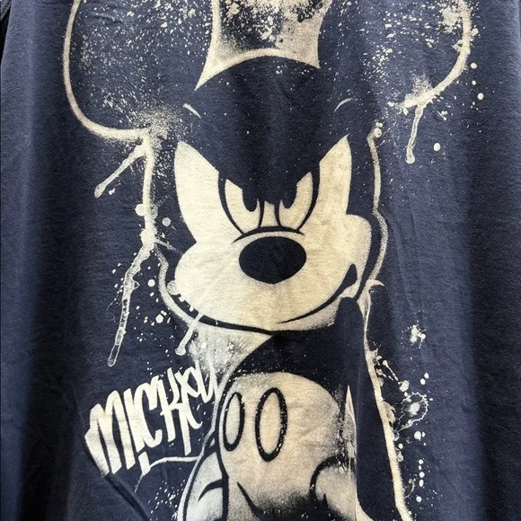 Disneyland Resort Walt Disney World NWT Navy Blue Mickey Mouse Tank Top Size XL - Picture 2 of 6